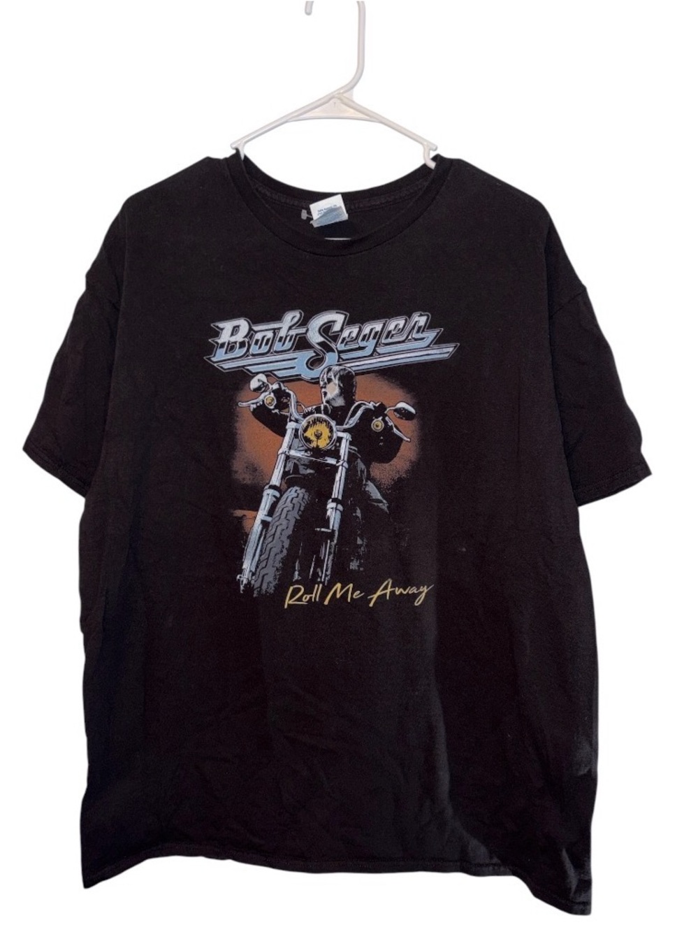 Bob Seger Roll Me Away Graphic T-Shirt Size XL
